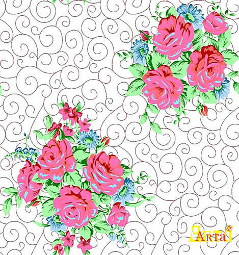 Printed fabric,Printed fabric