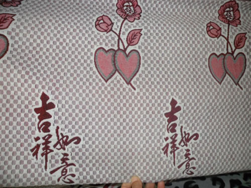 sofa cloth,Black and white