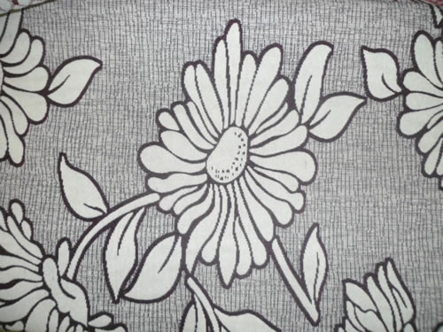 sofa cloth,Black and white