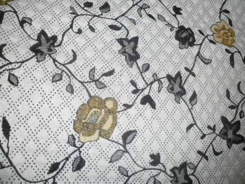 sofa cloth,Black and white