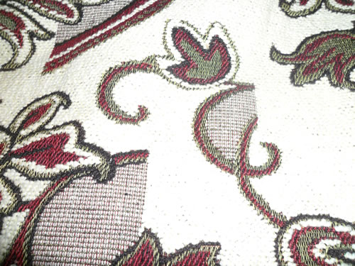 sofa cloth,with gold thread