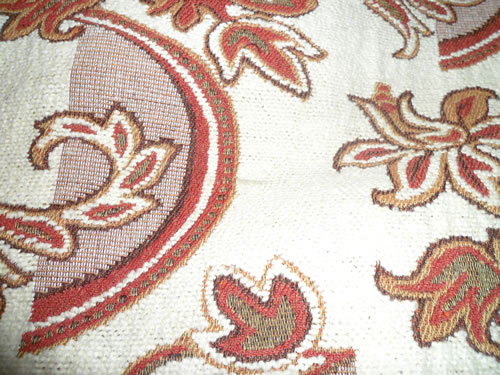 sofa cloth,with gold thread