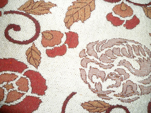 sofa cloth,with gold thread