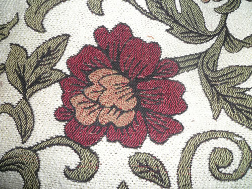 sofa cloth,with gold thread