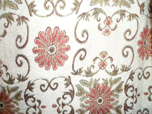 sofa cloth,with gold thread