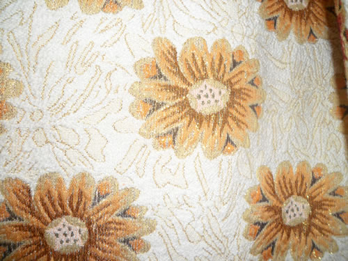 sofa cloth,with gold thread
