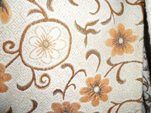 sofa cloth,with gold thread
