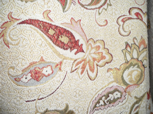 sofa cloth,with gold thread