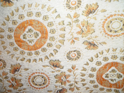 sofa cloth,with gold thread