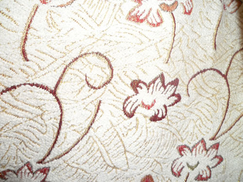 sofa cloth,with gold thread