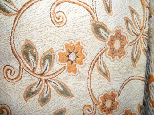 sofa cloth,with gold thread