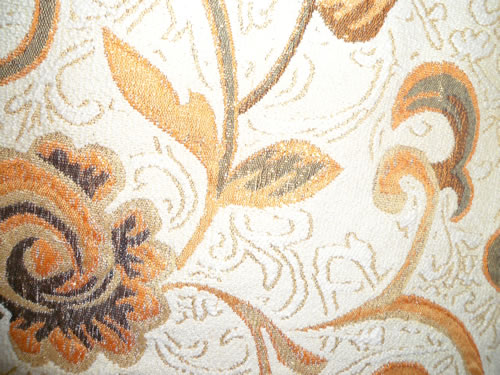 sofa cloth,with gold thread