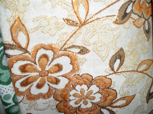 sofa cloth,with gold thread