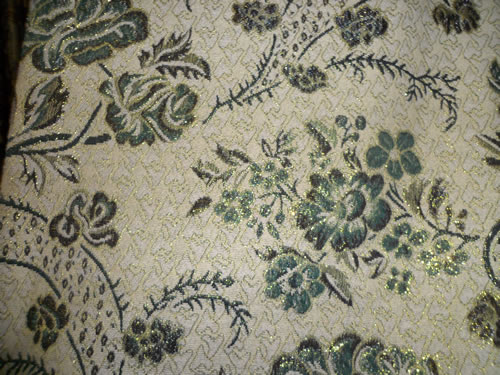 sofa cloth,with gold thread