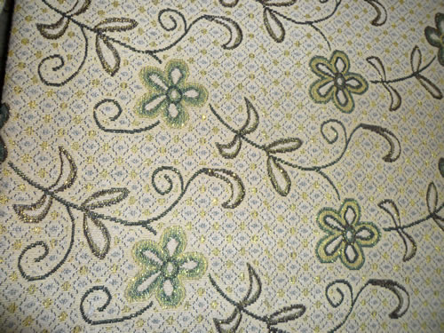 sofa cloth,with gold thread