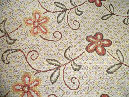 sofa cloth,with gold thread