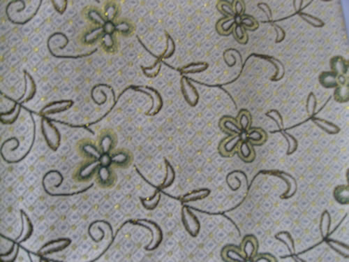 sofa cloth,with gold thread
