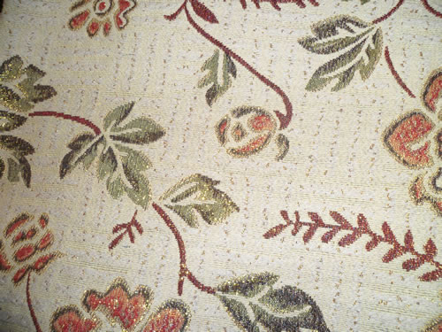 sofa cloth,with gold thread