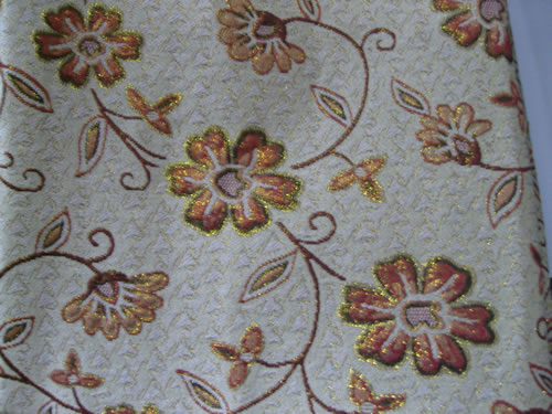 sofa cloth,with gold thread