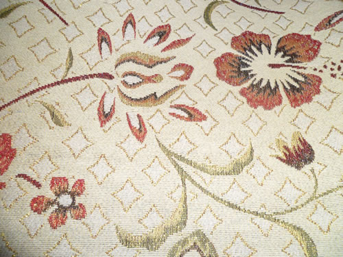 sofa cloth,with gold thread