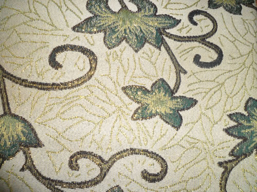 sofa cloth,with gold thread