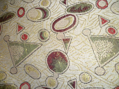 sofa cloth,with gold thread