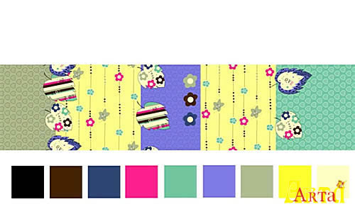 Printed fabric,Printed fabric