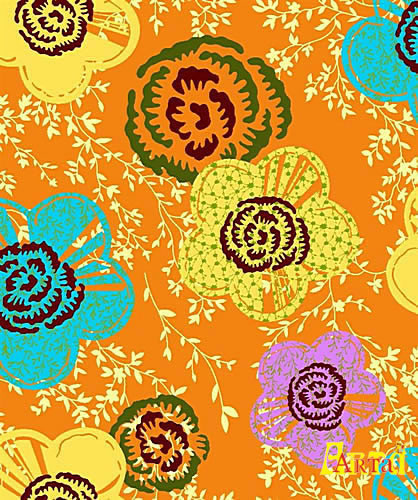 Printed fabric,Printed fabric